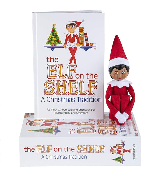 The Elf on the Shelf Girl Scout Elf Dark