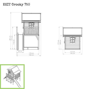 EXIT Crooky 750 (FSC 100%)