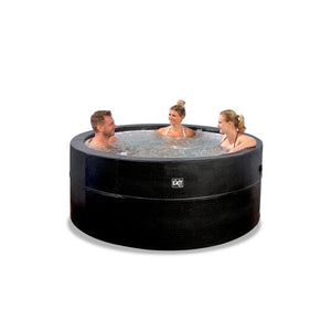 EXIT Leather Premium spa 4-6P - black