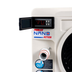 Poolex Nano plug&play 4 kW heatpump + hose