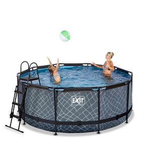 EXIT Frame Pool ø360x122cm (12v Cartridge