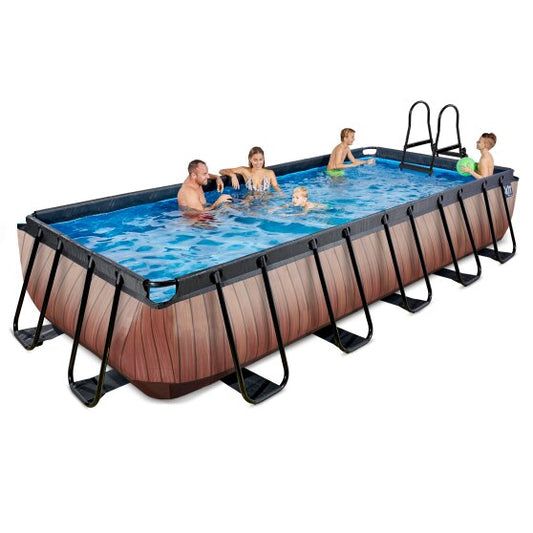 EXIT Frame Pool 5.4x2.5x1m (12v Cartridge filter