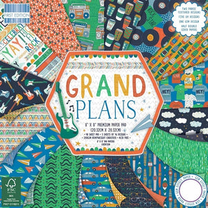 First Edition FSC 8x8 Paper Pad - Grand Plans