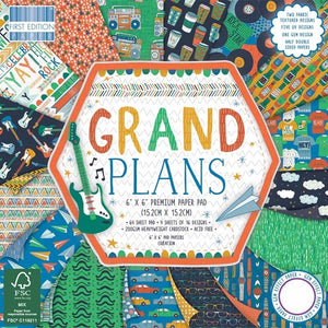 First Edition FSC 6x6 Paper Pad - Grand Plans