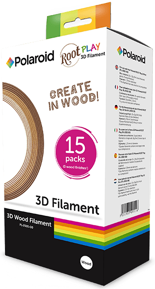 Polaroid 3D Wood Filament