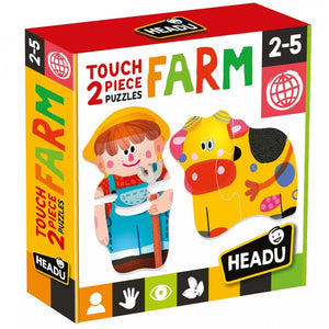 Headu 2 Piece Puzzle Touch Farm