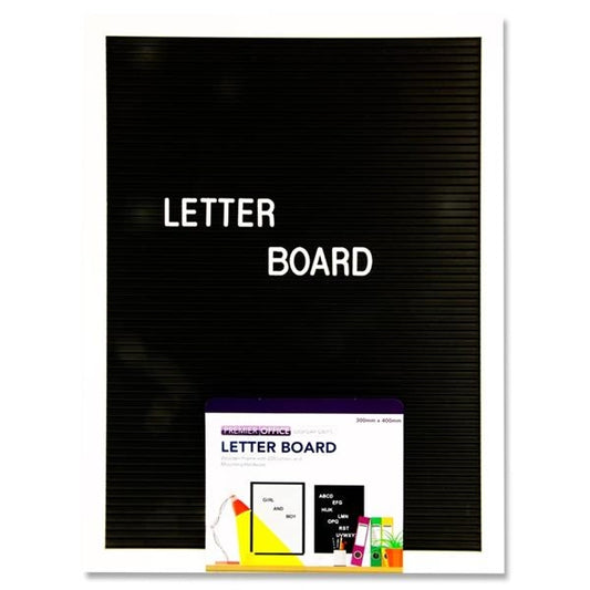 Letter Board Wooden Frame - 220 Letters