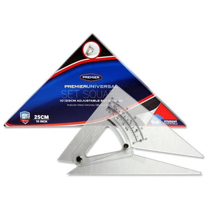 ADJUSTABLE SET SQUARE 25CM