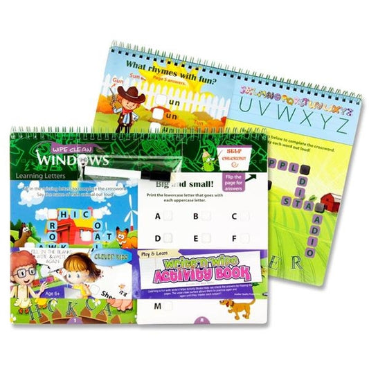 WRITE N WIPE ACTIVITY BOOK