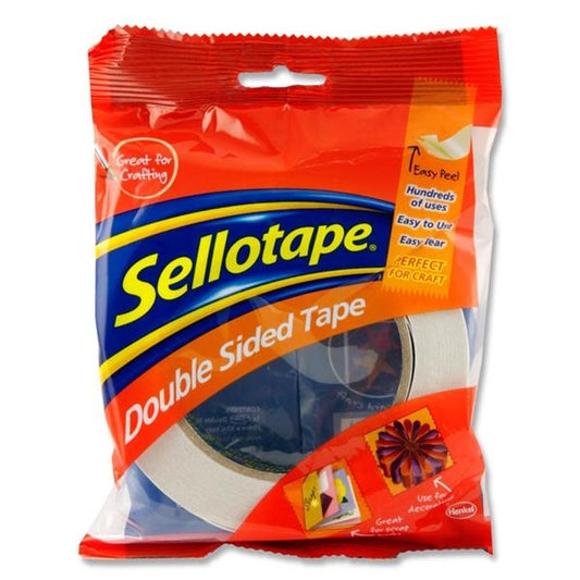 Sellotape Double Sided Tape - 25x33m