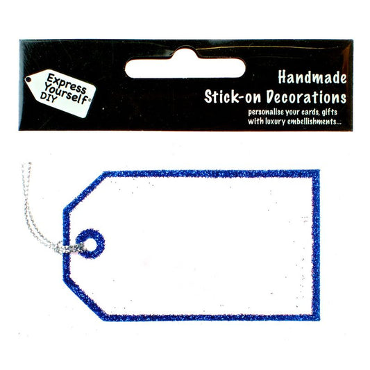 MINI TOPPERS-GIFT TAG -BLUE