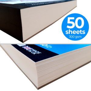 W/Col Pad A4 Premium Jumbo 50 sheets
