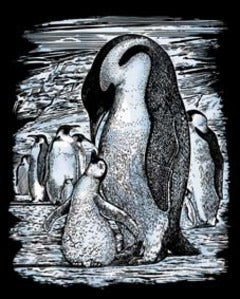 Artfoil Silver - Penguins
