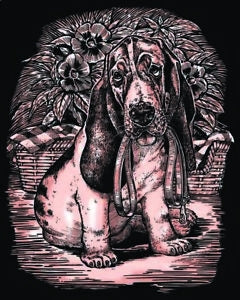 Artfoil Copper - Basset Hound