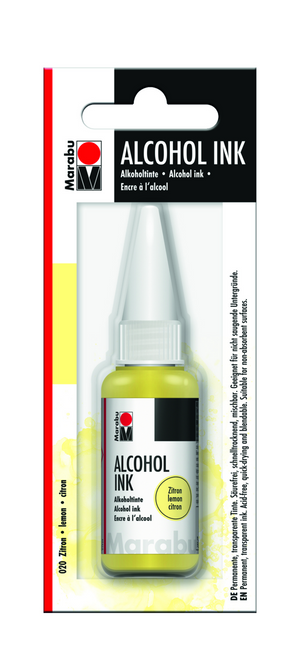 Marabu Alcohol Ink Lemon 020 20Ml