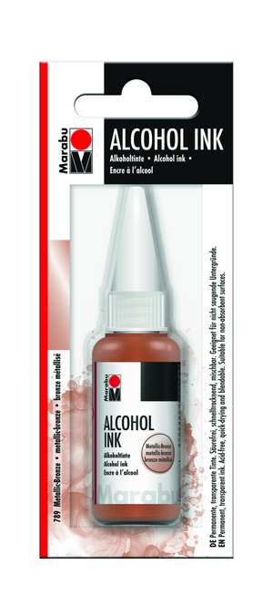 Marabu Alcohol Ink Metallic Bronze 78 20Ml