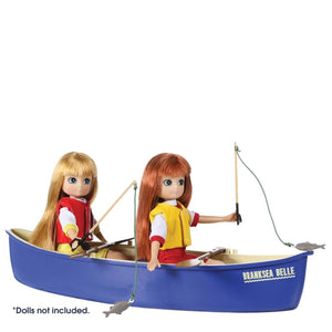 LOTTIE DOLL ACCESSORY- BROWNIE CANOE