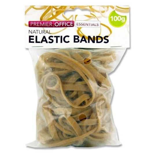Concept 100g Bag Elastic Bands Asst. Sizes