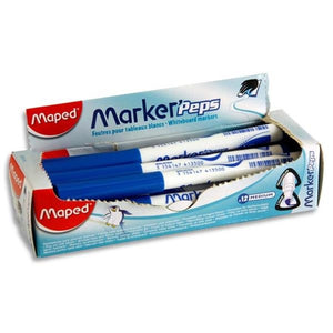 MAPED W/BOARD MARKER- BLUE