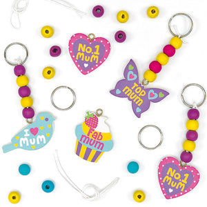 MOTHERS DAY KEYRING & BAG DANGLER KITS PK.4