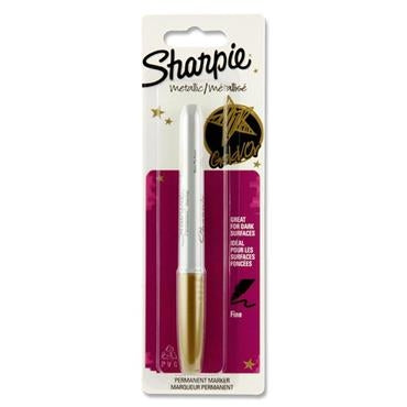 SHARPIE METALLIC PERM.MARKER- GOLD