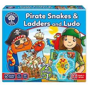 Orchard Pirate Snakes, Ladders and Ludo Board Game