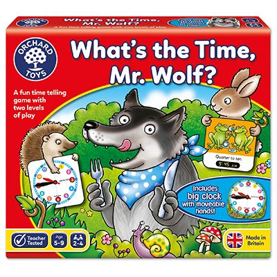 Orchard Toys Whats the Time, Mr Wolf Game