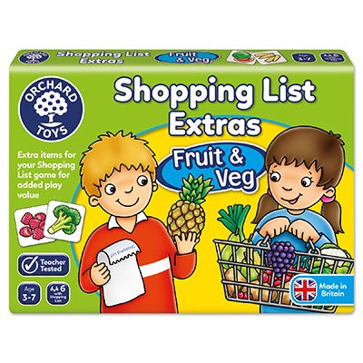 Orchard Toys Shopping List Extras Fruit & Veg