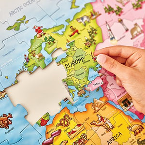 Orchard Toys World Map and Poster Puzzle