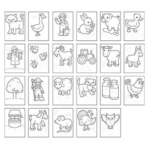 Orchard Toys Farmyard Colouring Book