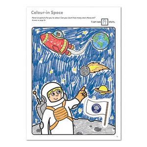 Orchard Toys Outer Space Colouring Book