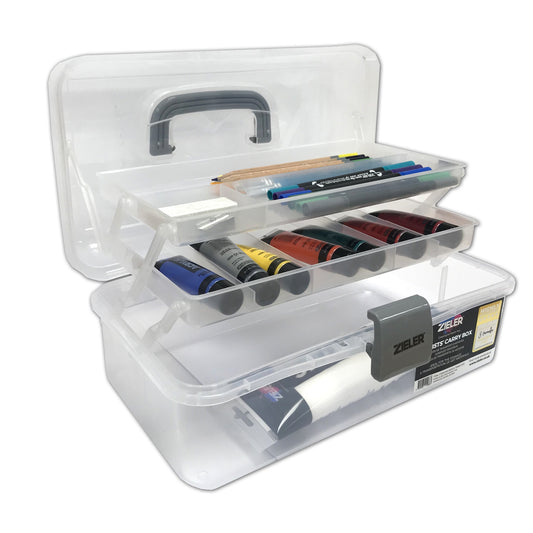 Semi translucent caddy art box