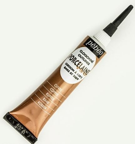 Porcelaine Outliner 20ml Copper