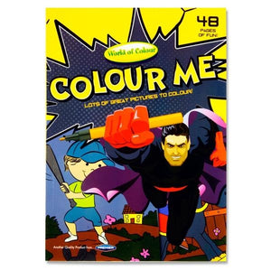 Woc A4 48pg Colouring Book Boys