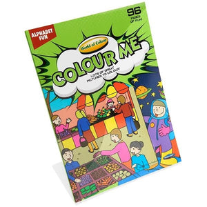 W.O.C.96pg ALPHABET FUN COL.BOOK