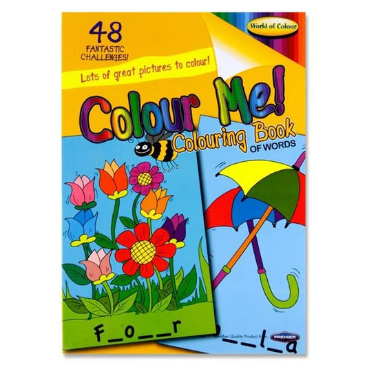 WOC A4 48PG FUN ACTIVITY COLOURING BK