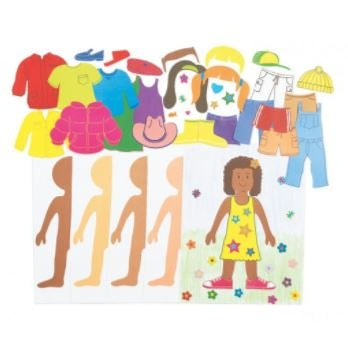 DRESS YOURSELF PAPER PEOPLE - 650 PCS