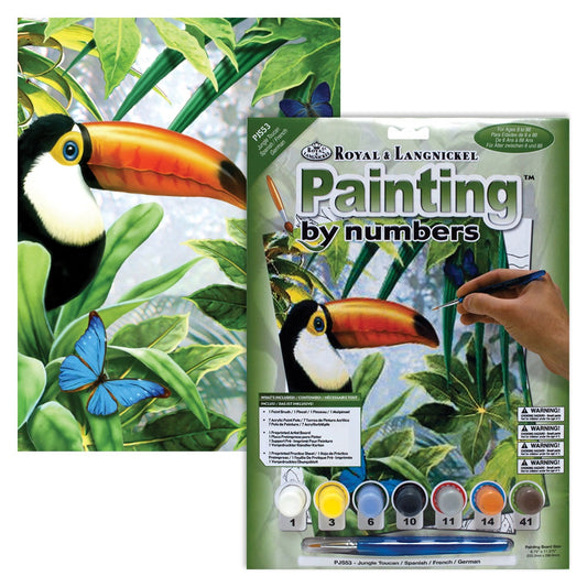 Paint By Numbers Junior Jungle Toucan