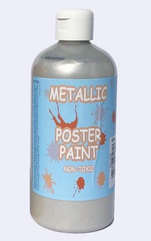 Silver Metallic Paint 500Ml