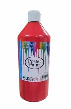 Poster Paint Red 1 Litre