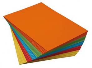 A4 Asstorted Bold Coloured Paper 500 Sheets