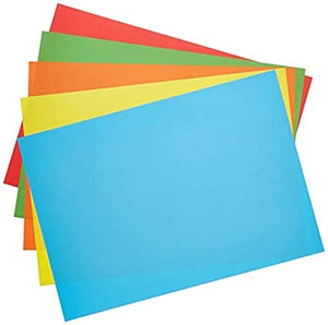 A3 Asstorted Bright Colour Paper 50 Sheets