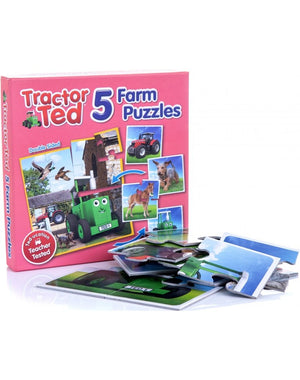 Tractor Ted 5 Farm Puzzles