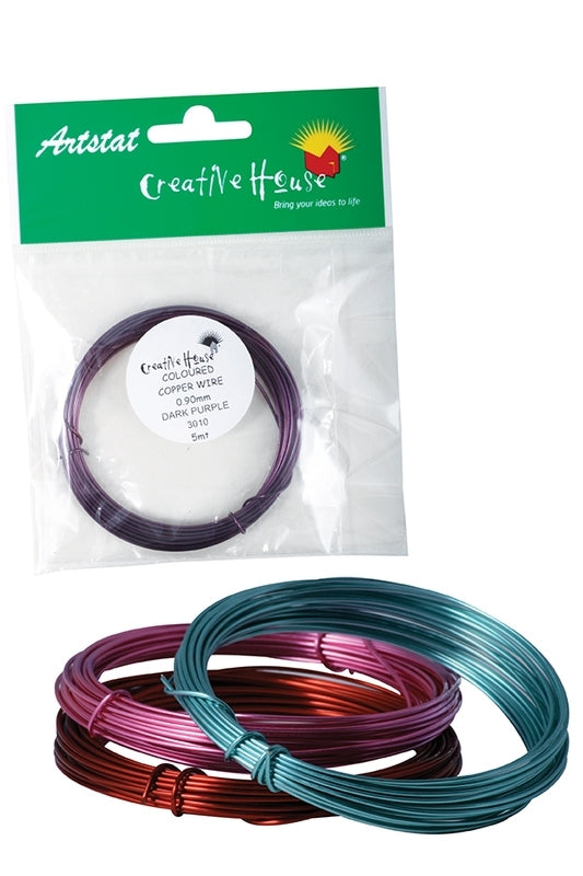 COLOURED CRAFT WIRE - BABY PINK