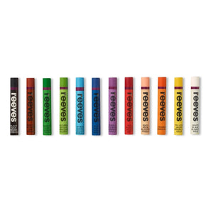 Reeves Large Oil Pastels Set of 12