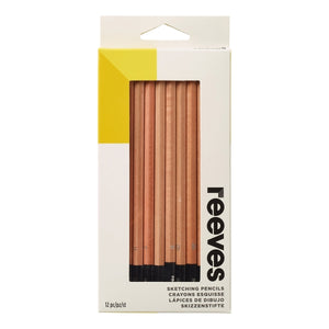 REEVES 12 SKETCHING PENCILS