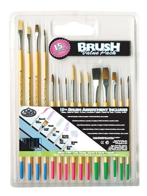 Paint Brush Value Pack Of 15