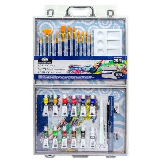 Acrylic Aluminum Clamshell Art Set