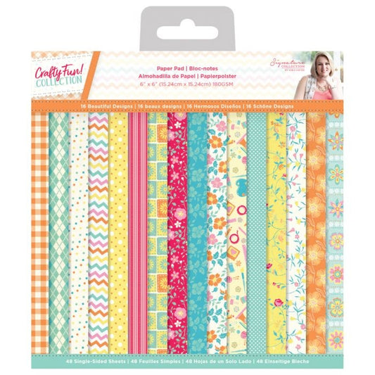 Crafty Fun - 6 x 6 Paper Pad
