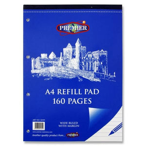 A4 REFILL PAD 160PG